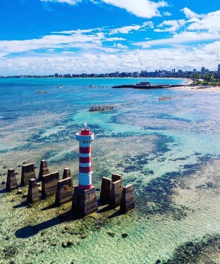 Apt 2Qts 1 Suite Beiramar Pontaverde Edf Neo 2 3 Maceió エクステリア 写真